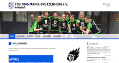 Desktop Screenshot of mainz-volleyball.de